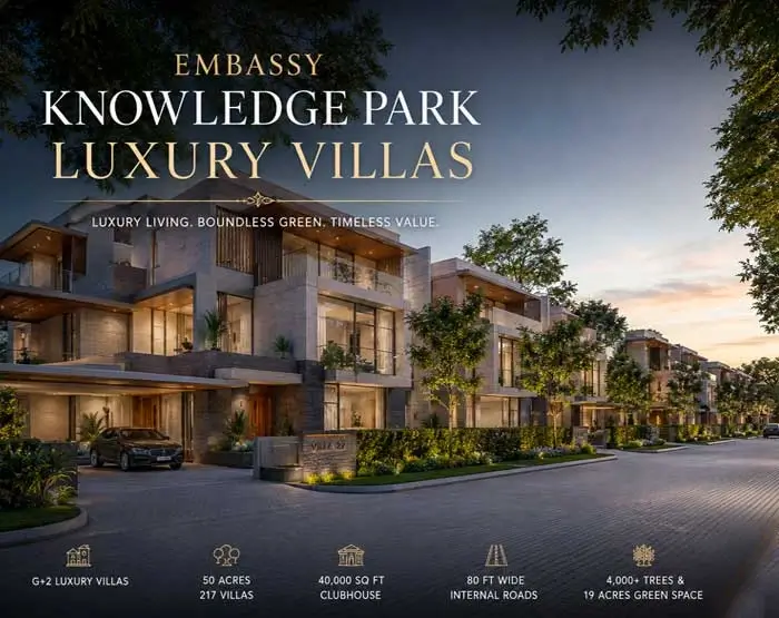 Embassy Knowledge Park Luxury Villas