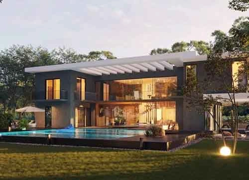 Embassy Front Parcel Architecture